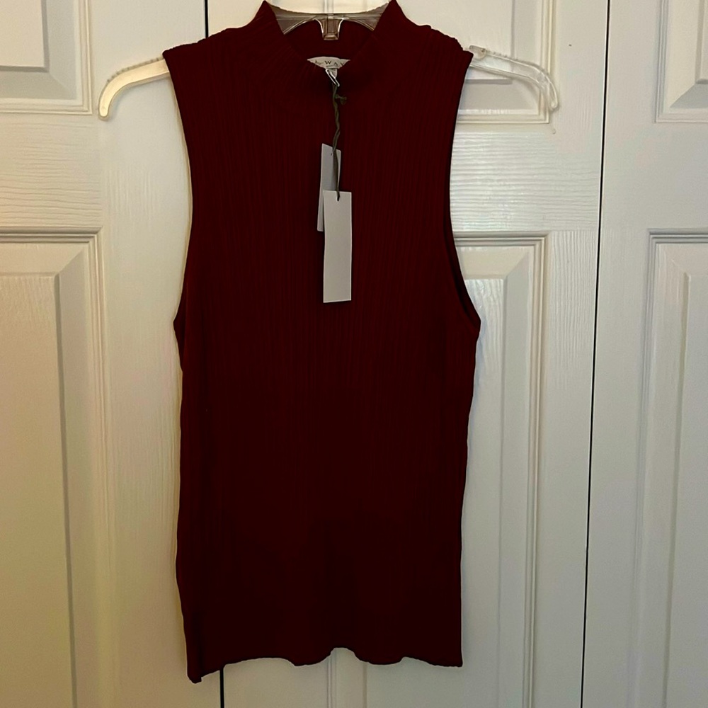 Women’s Mock Neck Tank Top